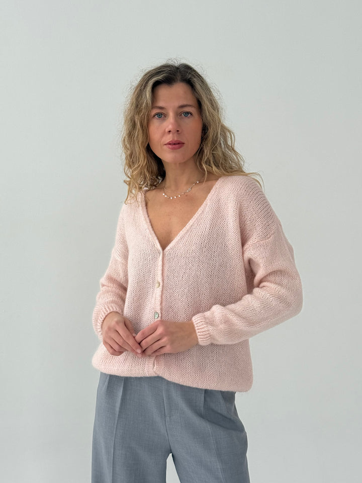 Adīta mohēras pogājama jaka