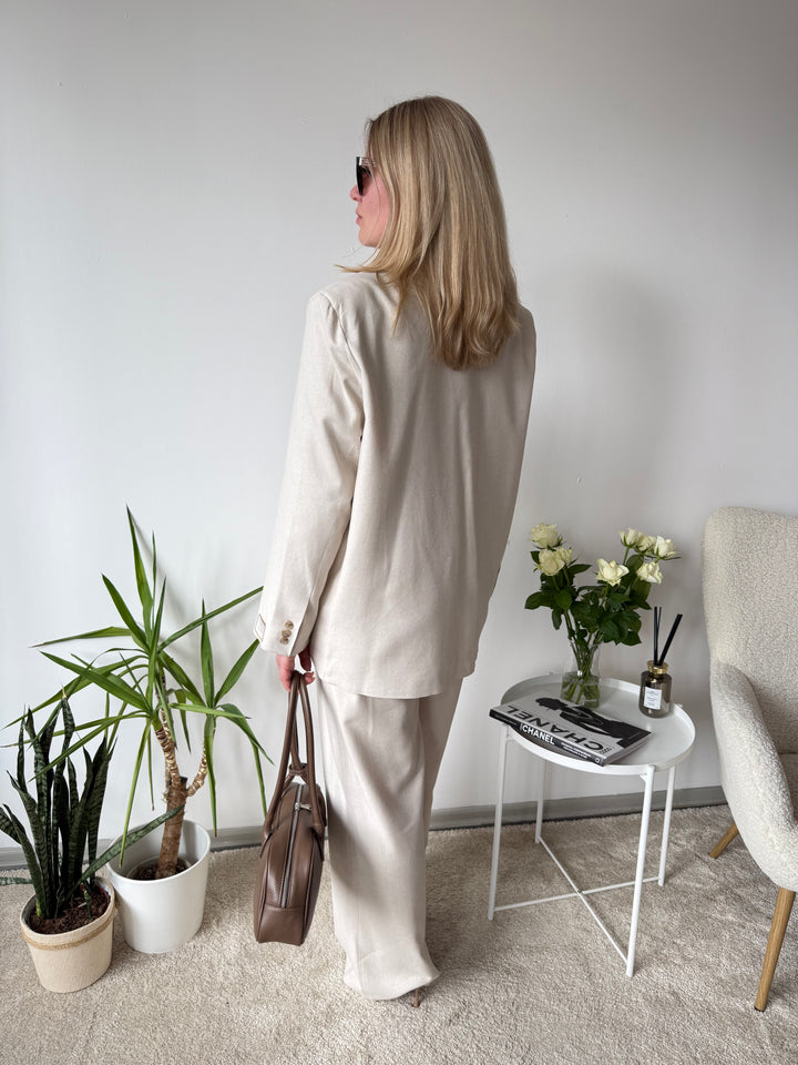Oversize lina žakete