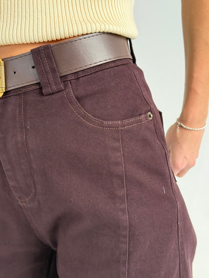 Barrel džinsa bikses