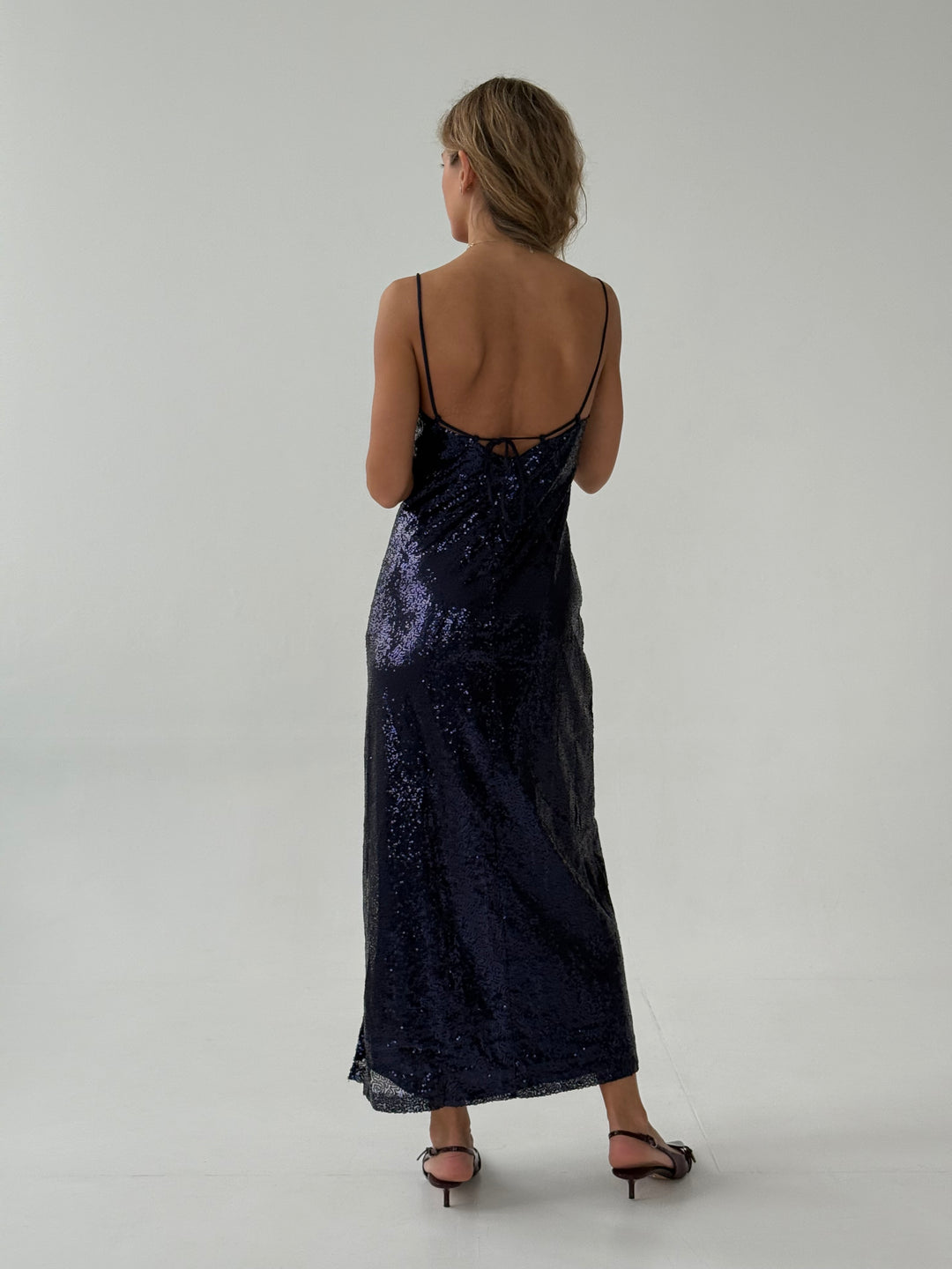 Midi kleita ar fliteriem