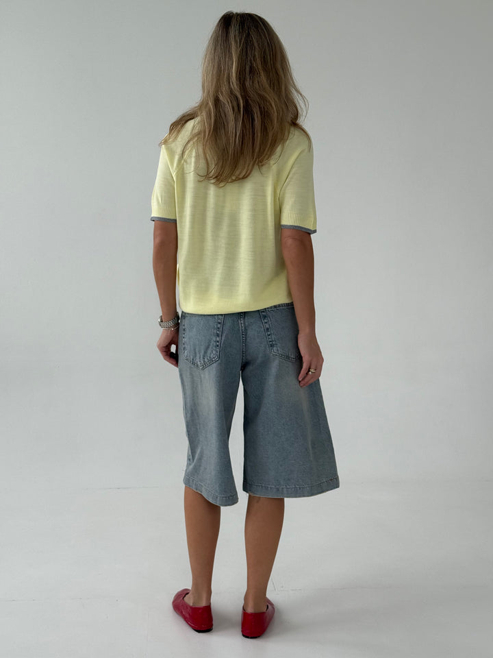 Adīts oversize polo tops