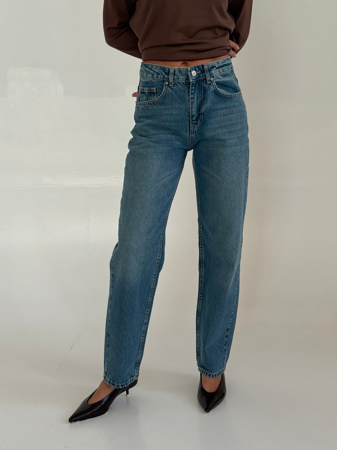 Balloon džinsa bikses