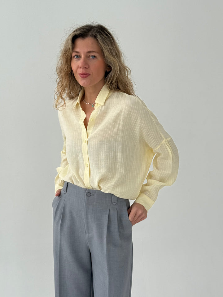 Viskozes svītrains krekls