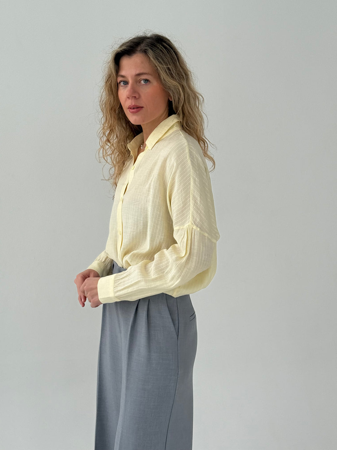 Viskozes svītrains krekls