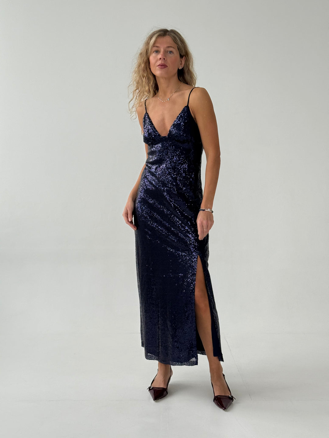 Midi kleita ar fliteriem