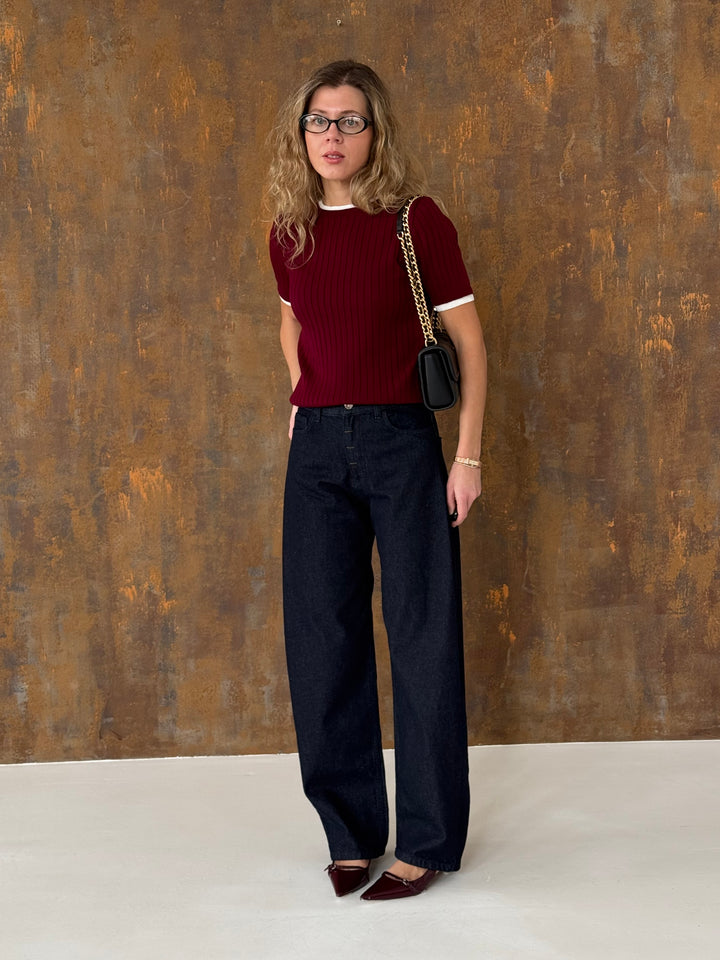 Barrel džinsa bikses #01