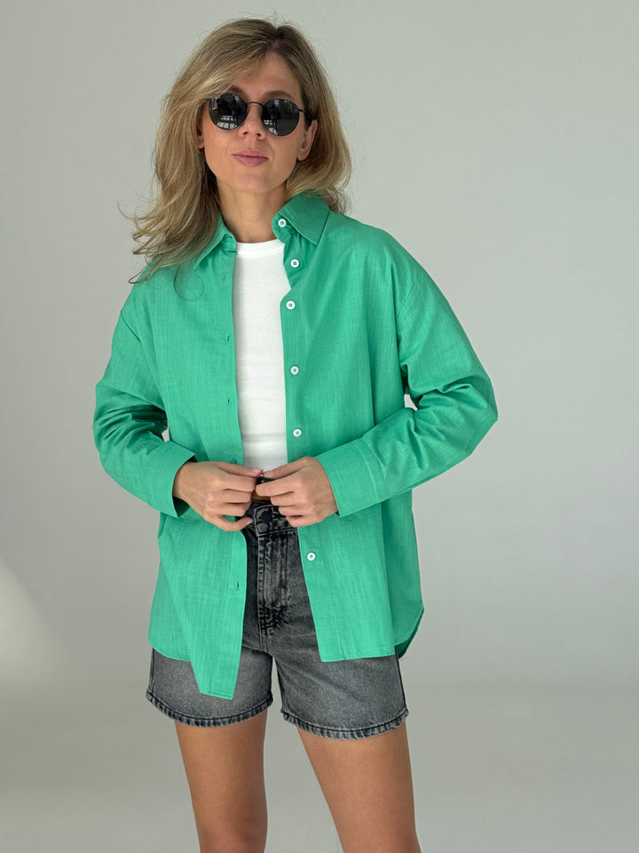 Oversize kokvilnas krekls #05