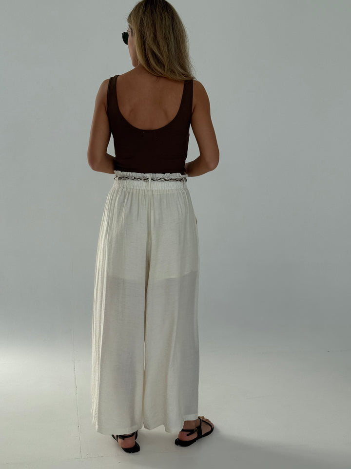 Slim fit viskozes tops