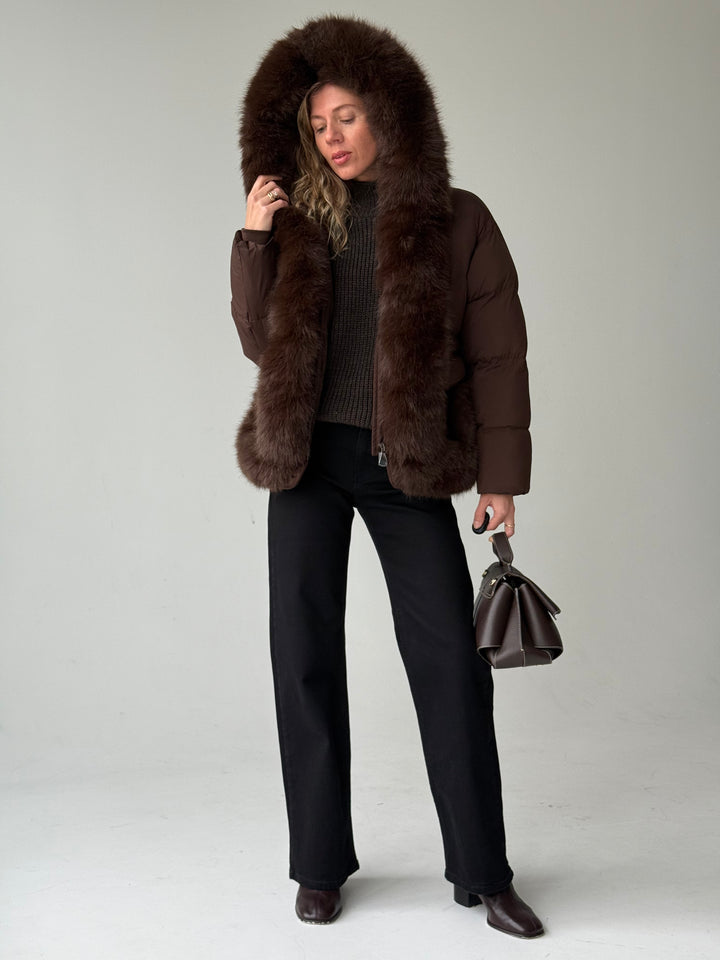 Taisnas džinsa bikses ar augstu jostasvietu #05