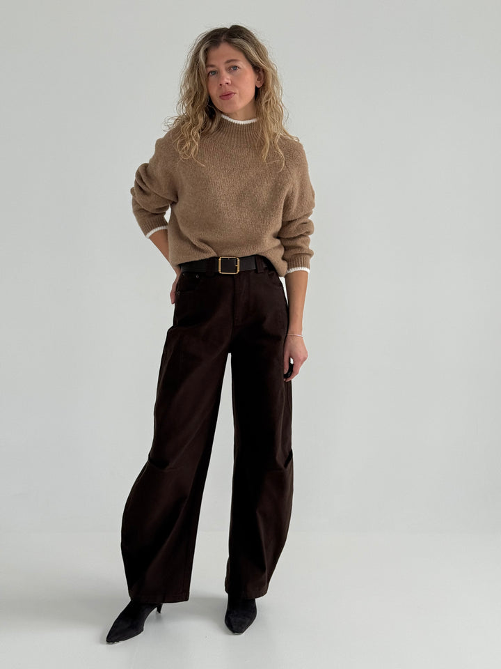 Barrel džinsa bikses