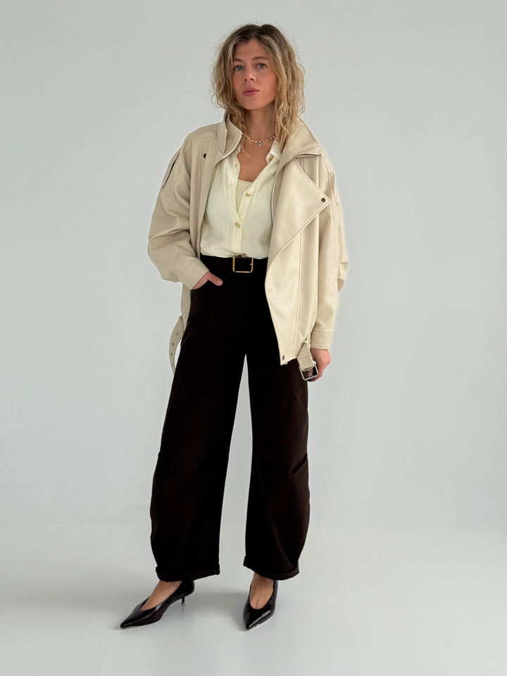 Barrel džinsa bikses