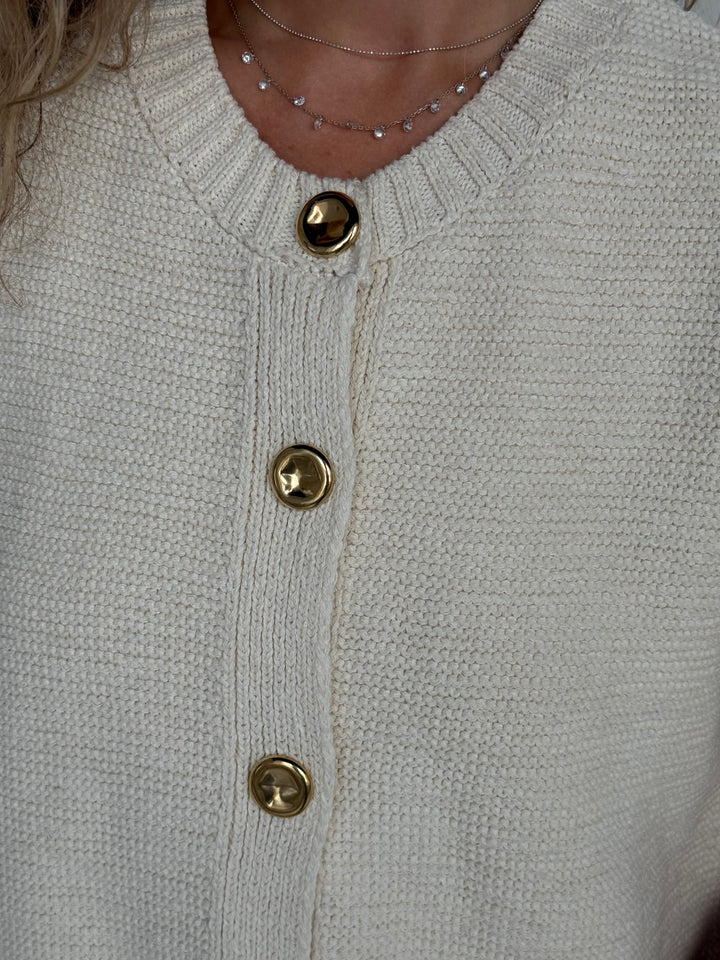 Adīta kokvilnas veste