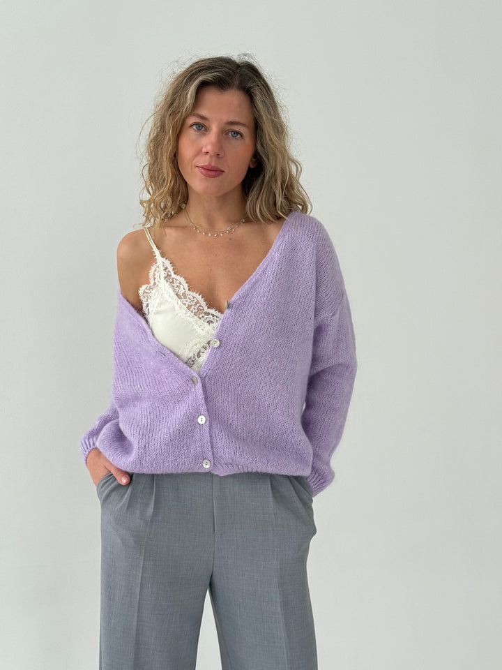 Adīta mohēras pogājama jaka