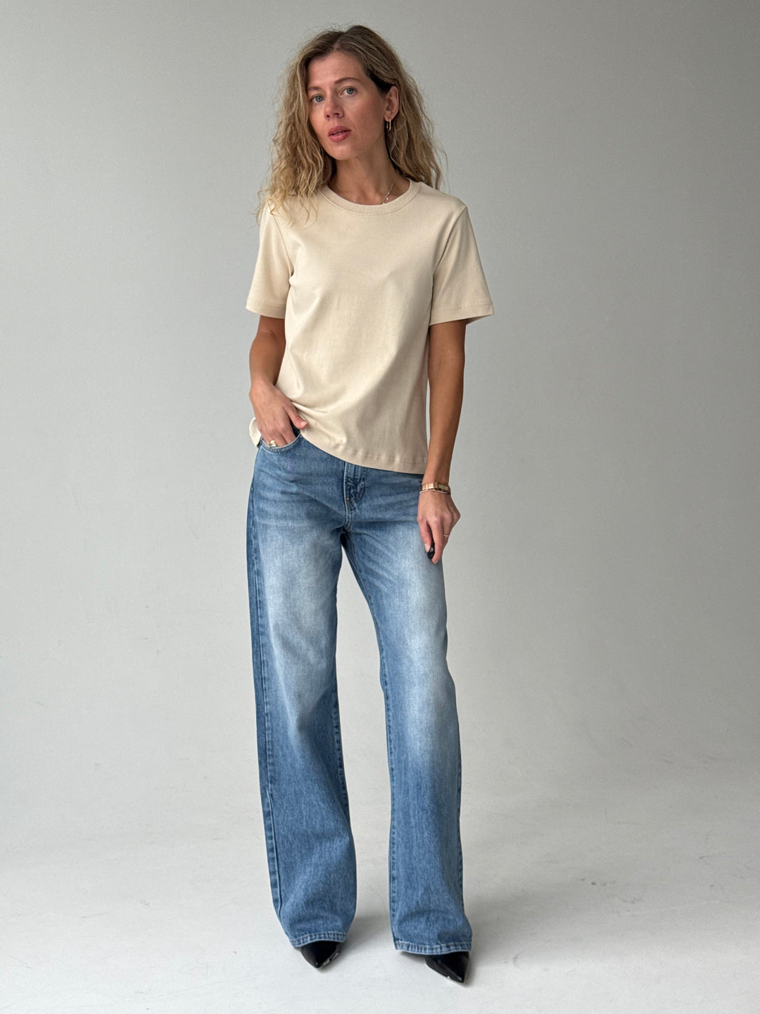 Kokvilnas basic T-krekls #01