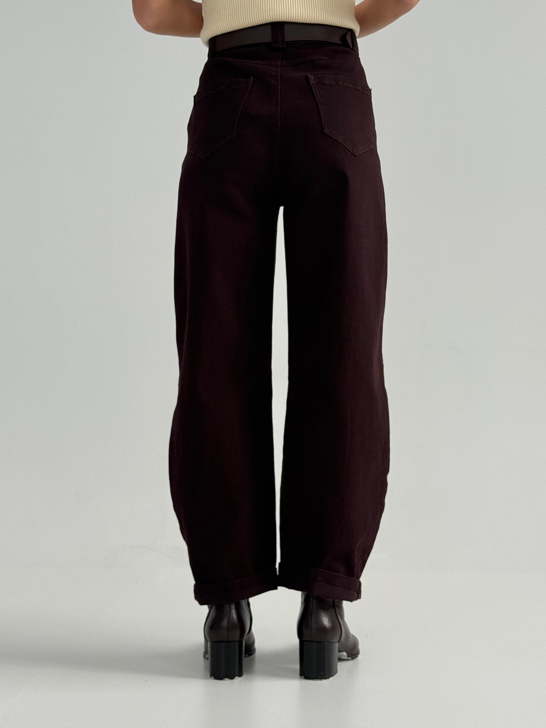 Barrel džinsa bikses