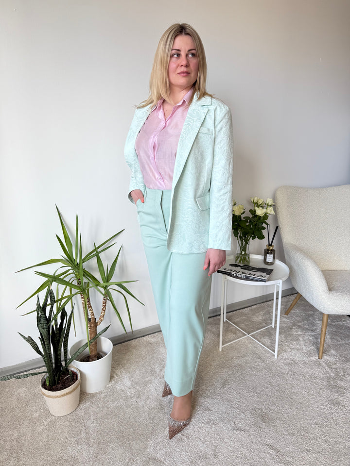Plāna oversize viskozes blūze