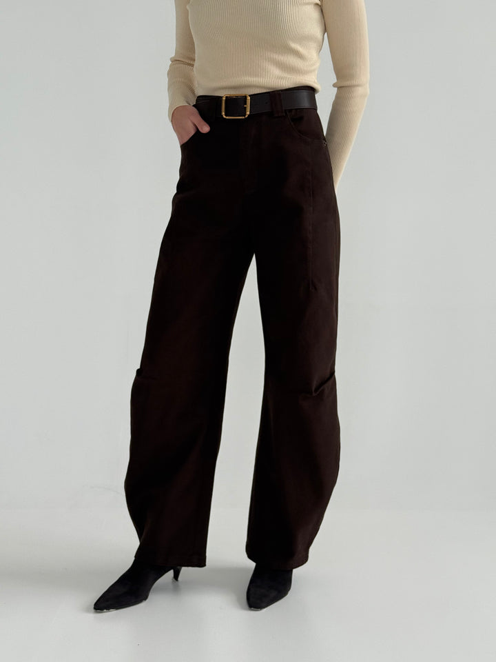 Barrel džinsa bikses