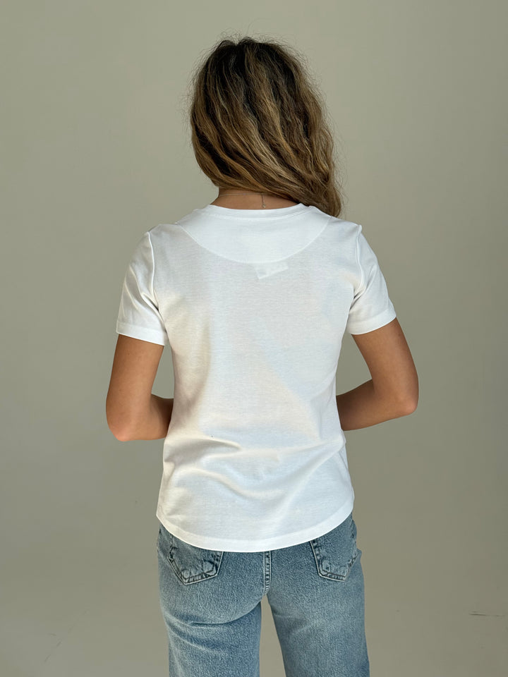 Slim fit premium kokvilnas t-krekls