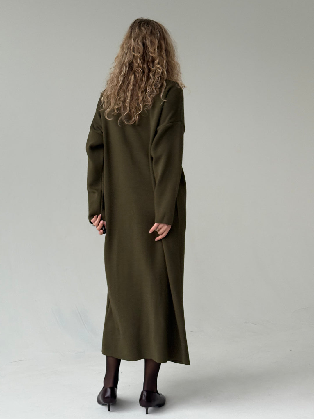 Trikotāžas kleitas un jakas komplekts