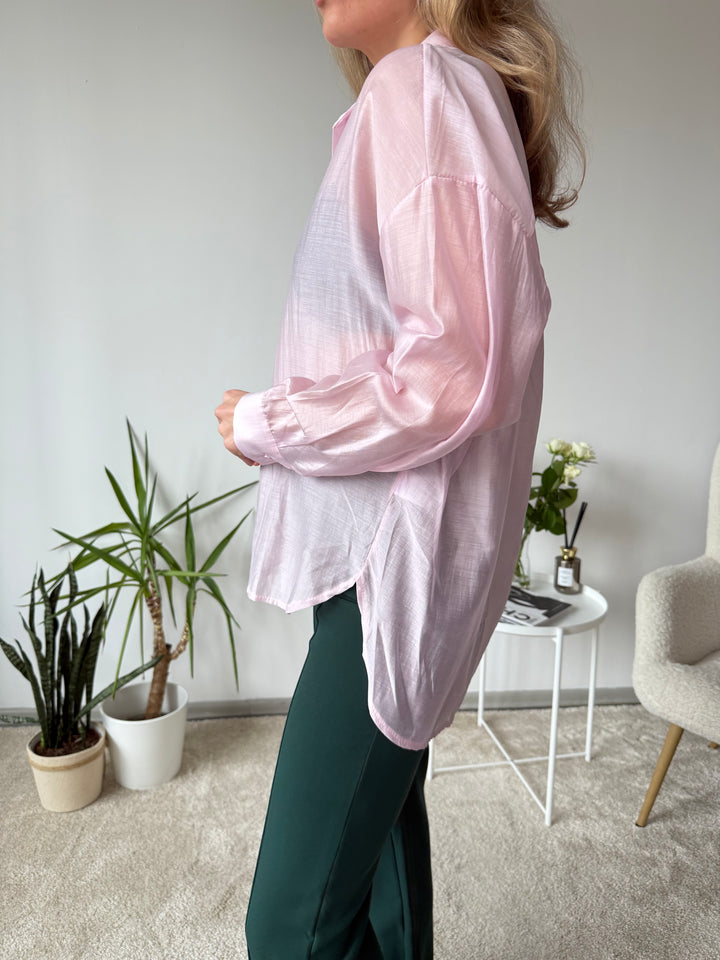 Plāna oversize viskozes blūze