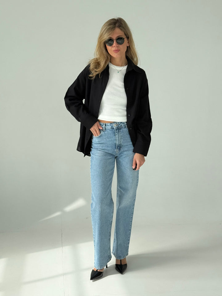 Oversize kokvilnas krekls #05