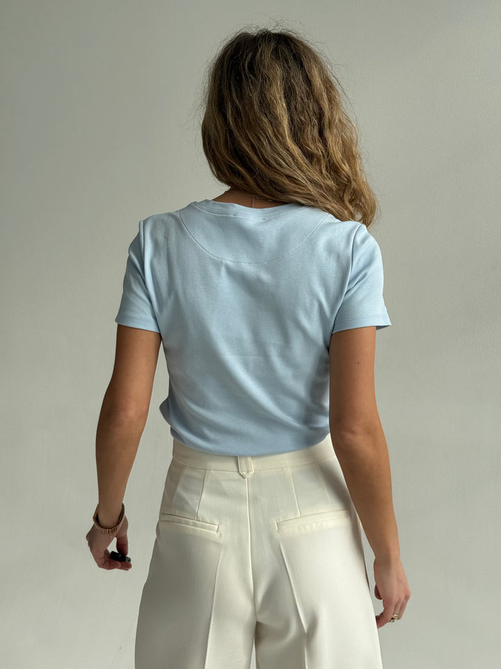 Slim fit premium kokvilnas t-krekls