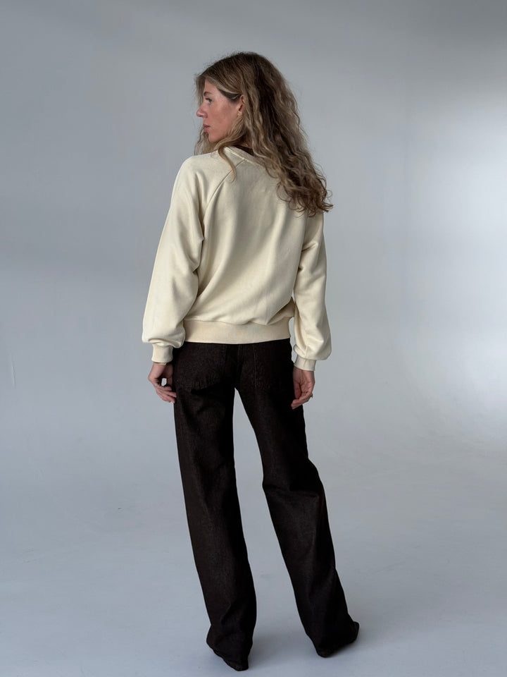 Taisnas džinsa bikses ar augstu jostasvietu #04