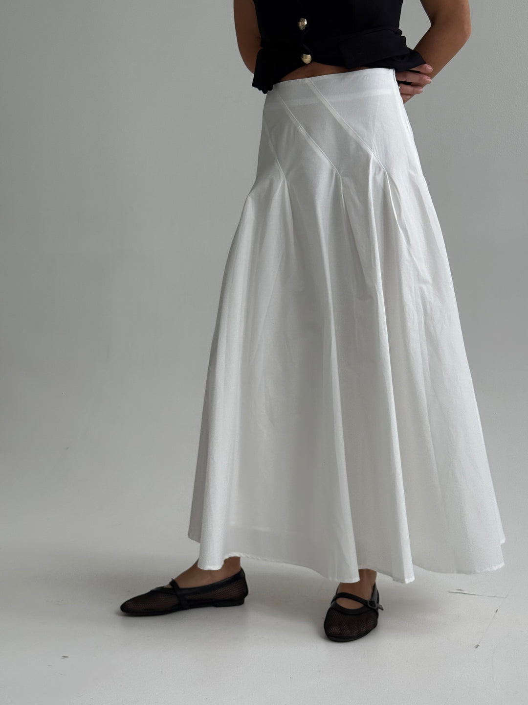 Kokvilnas maxi svārki