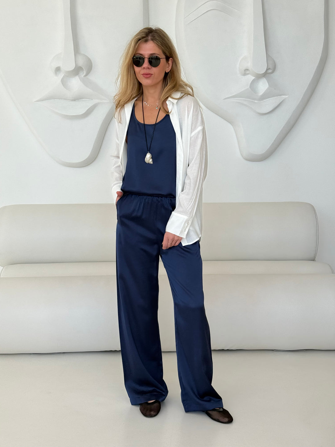 Klasisks lina krekls