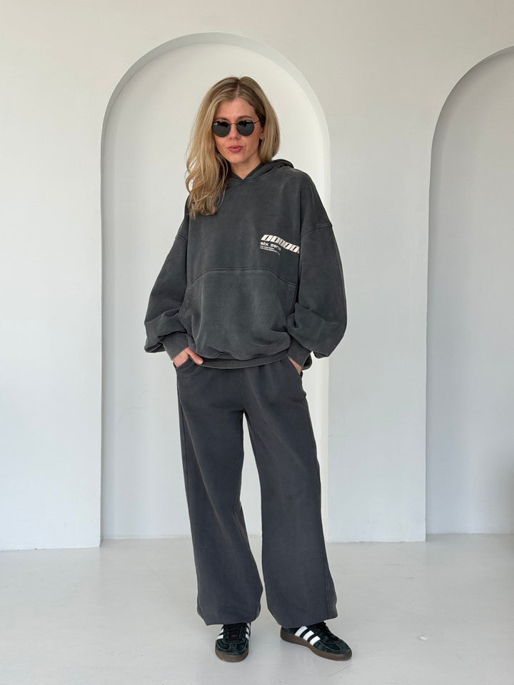 Jogger stila kokvilnas bikses
