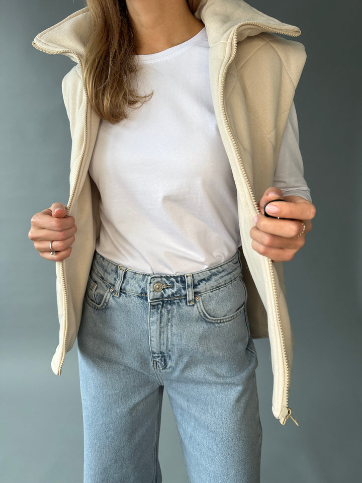 Cotton casual-style vest