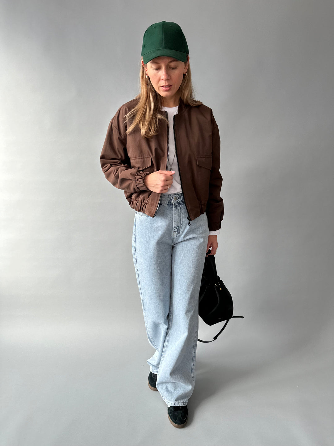 Bomber-style short overjacket