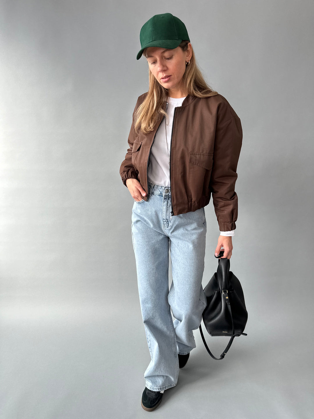 Bomber-style short overjacket