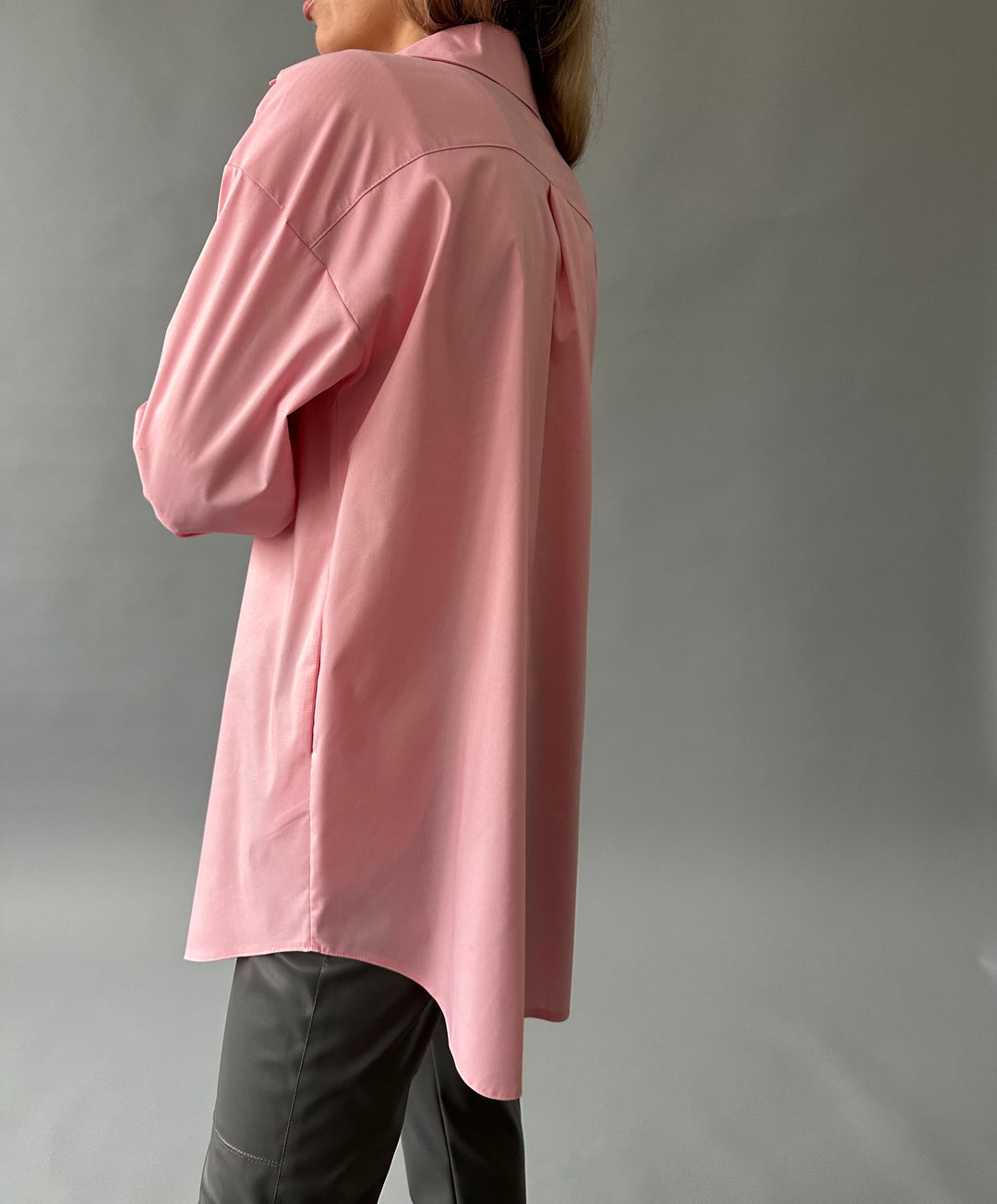 Oversize cotton shirt