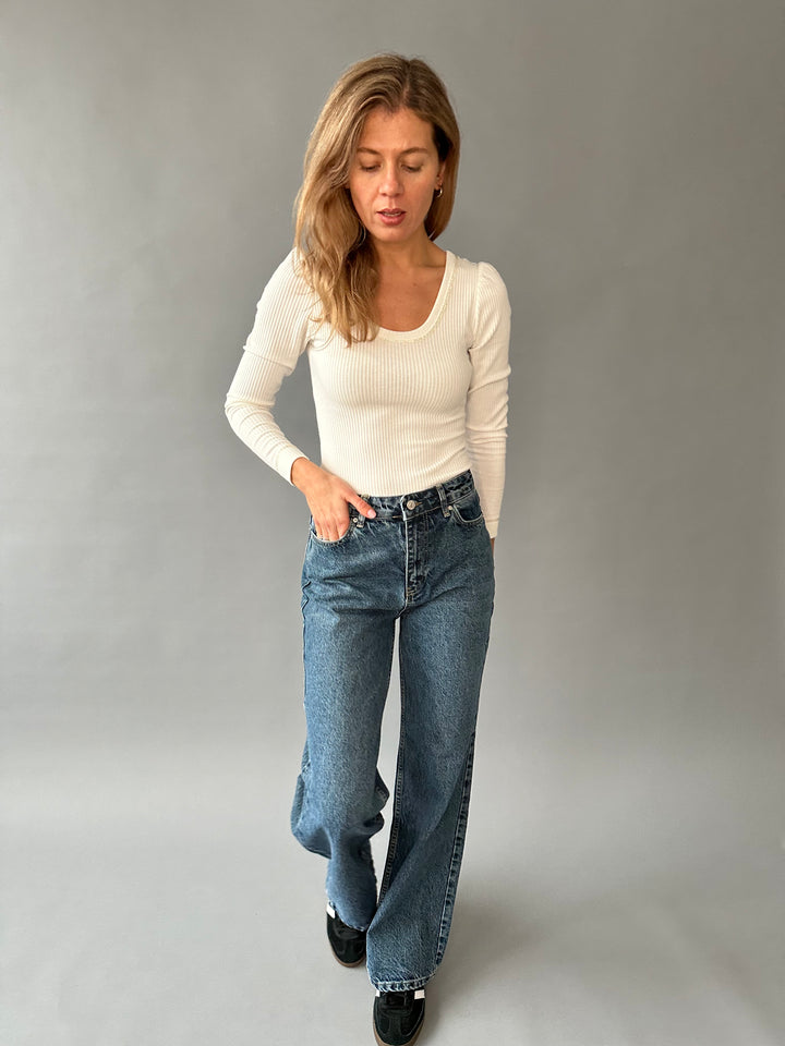 Wide leg wide jeans