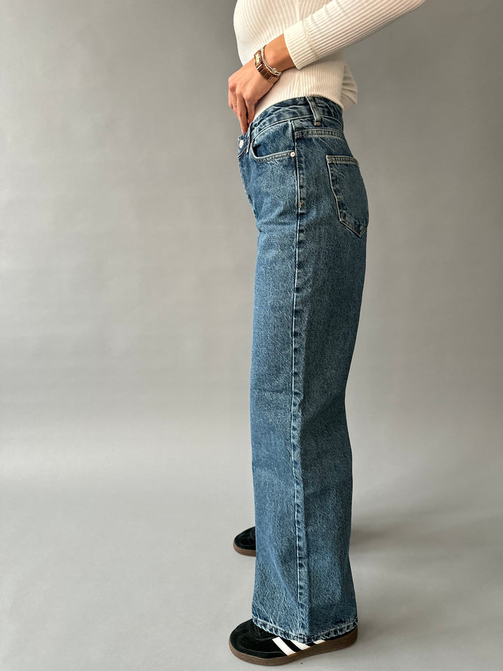 Wide leg wide jeans