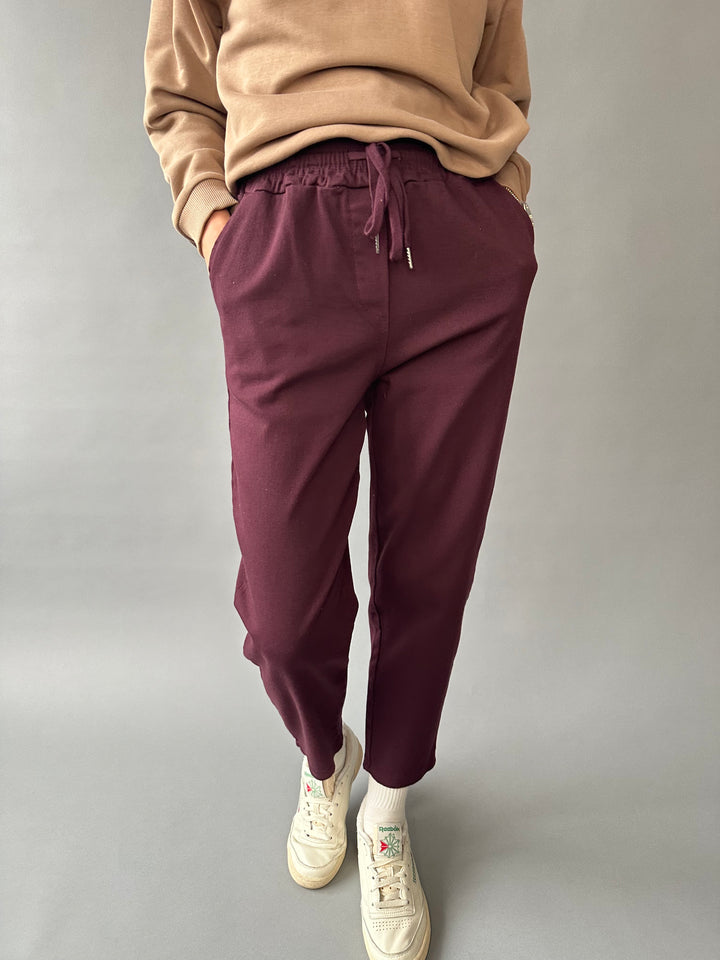 Jogger style casual pants