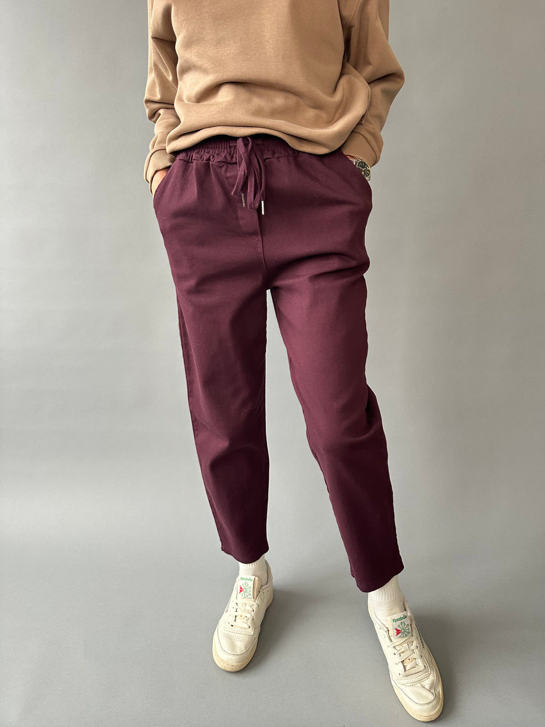 Jogger style casual pants