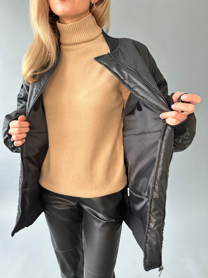 Bomber-style overjacket