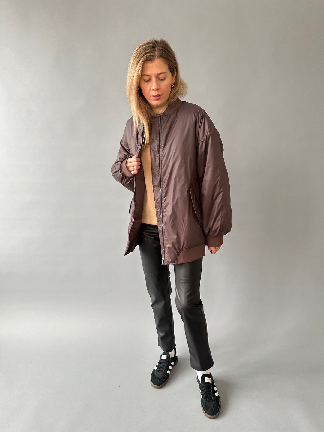 Bomber-style overjacket