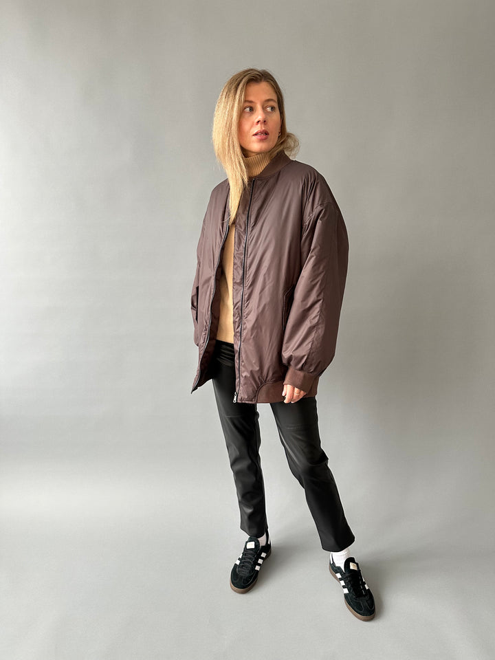 Bomber-style overjacket