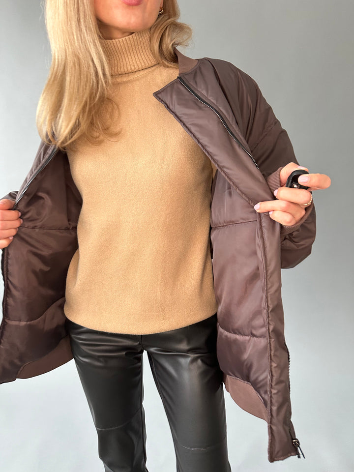 Bomber-style overjacket