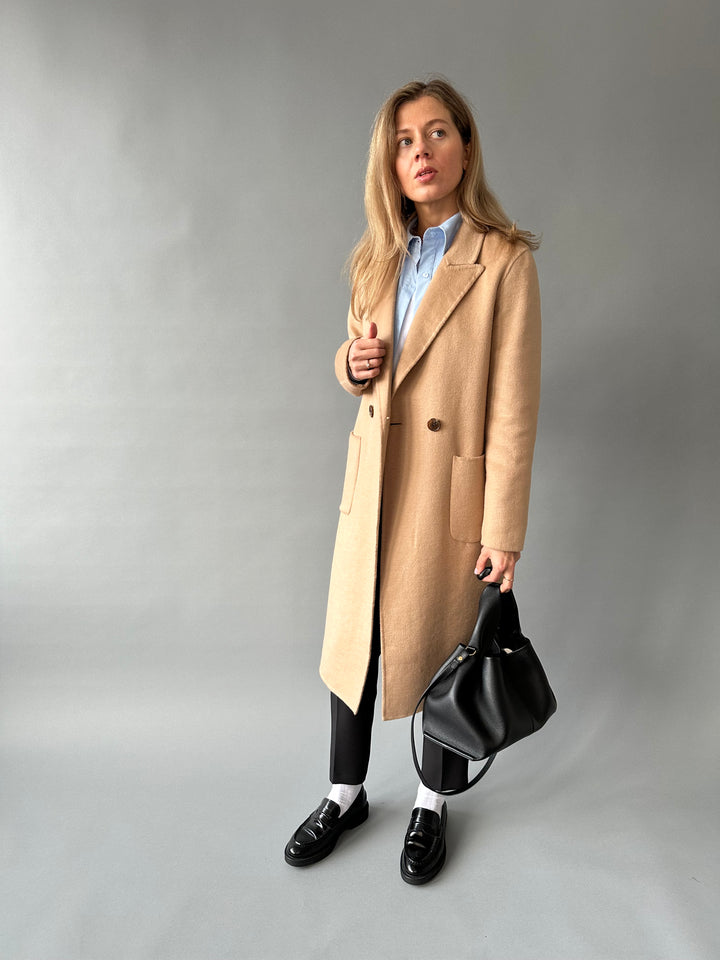 Unlined wool coat