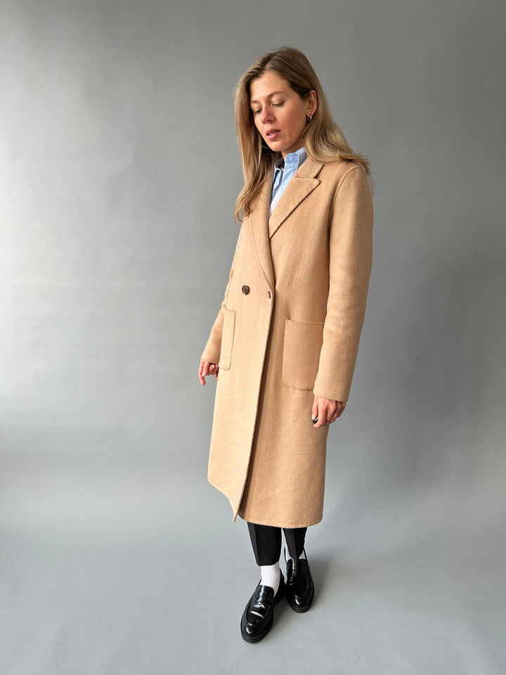 Unlined wool coat