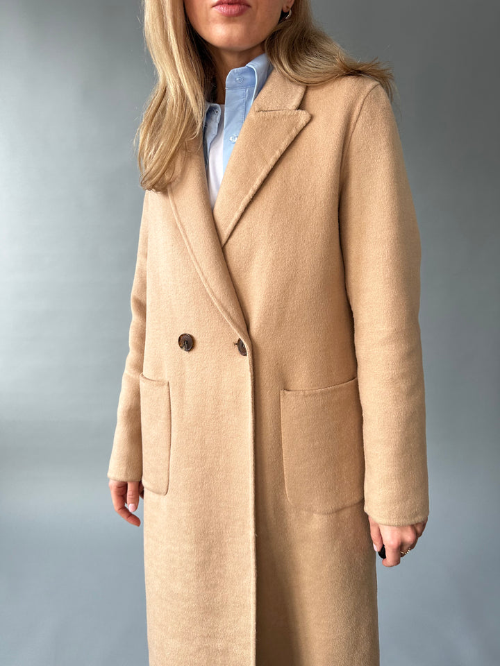 Unlined wool coat